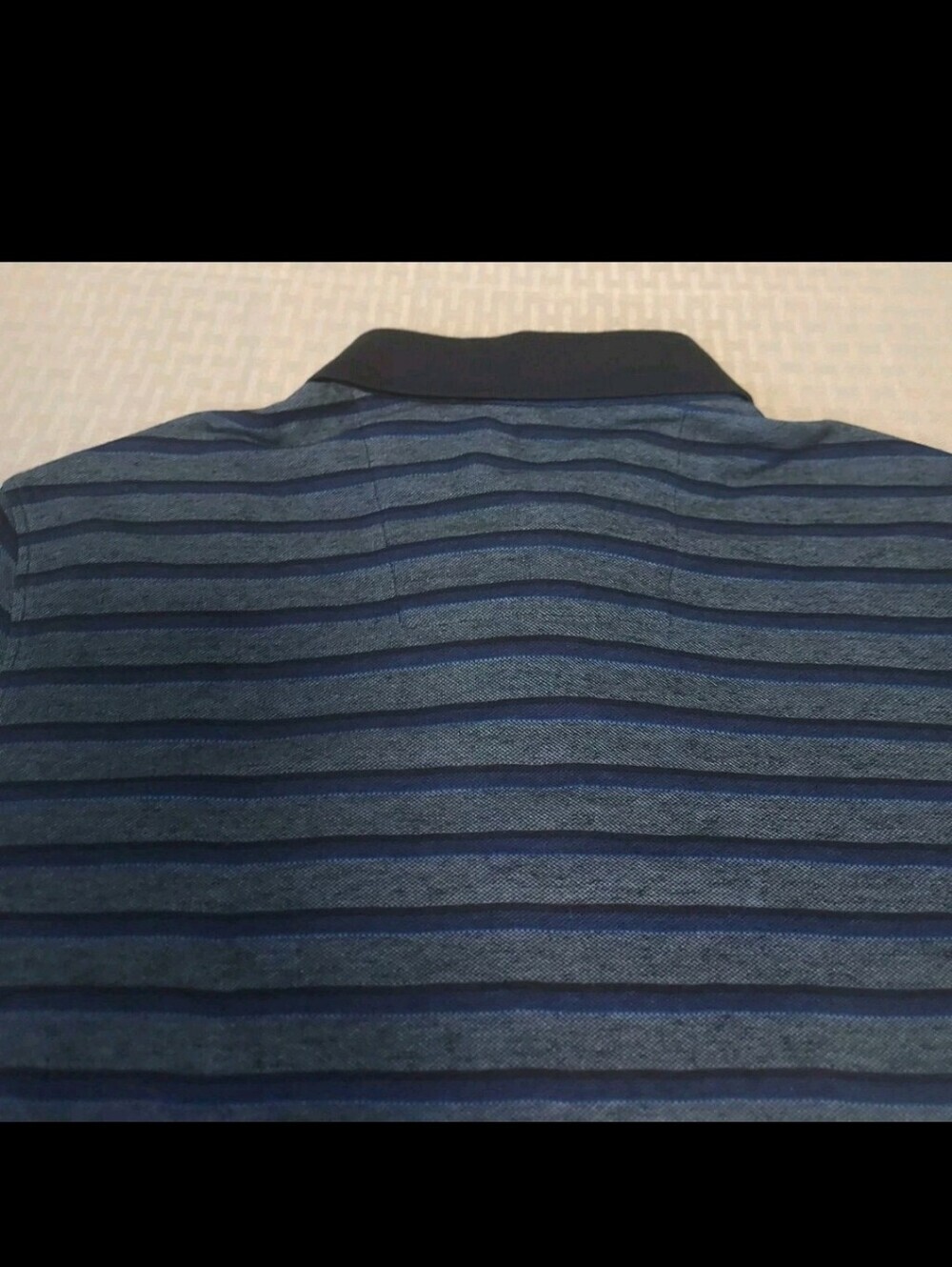 CALVIN KLEIN MEN'S 100% COTTON SOFT POLO SHIRT (DARK BLUE SMALL) - Picture 9 of 9